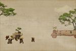 中国风水墨画工笔画模板图片下载