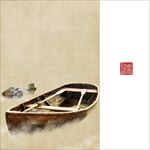 中国风水墨画工笔画模板图片下载