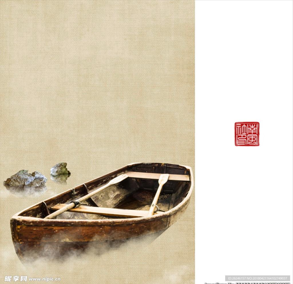 中国风水墨画工笔画模板图片下载