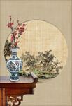 中国风水墨画工笔画模板图片下载