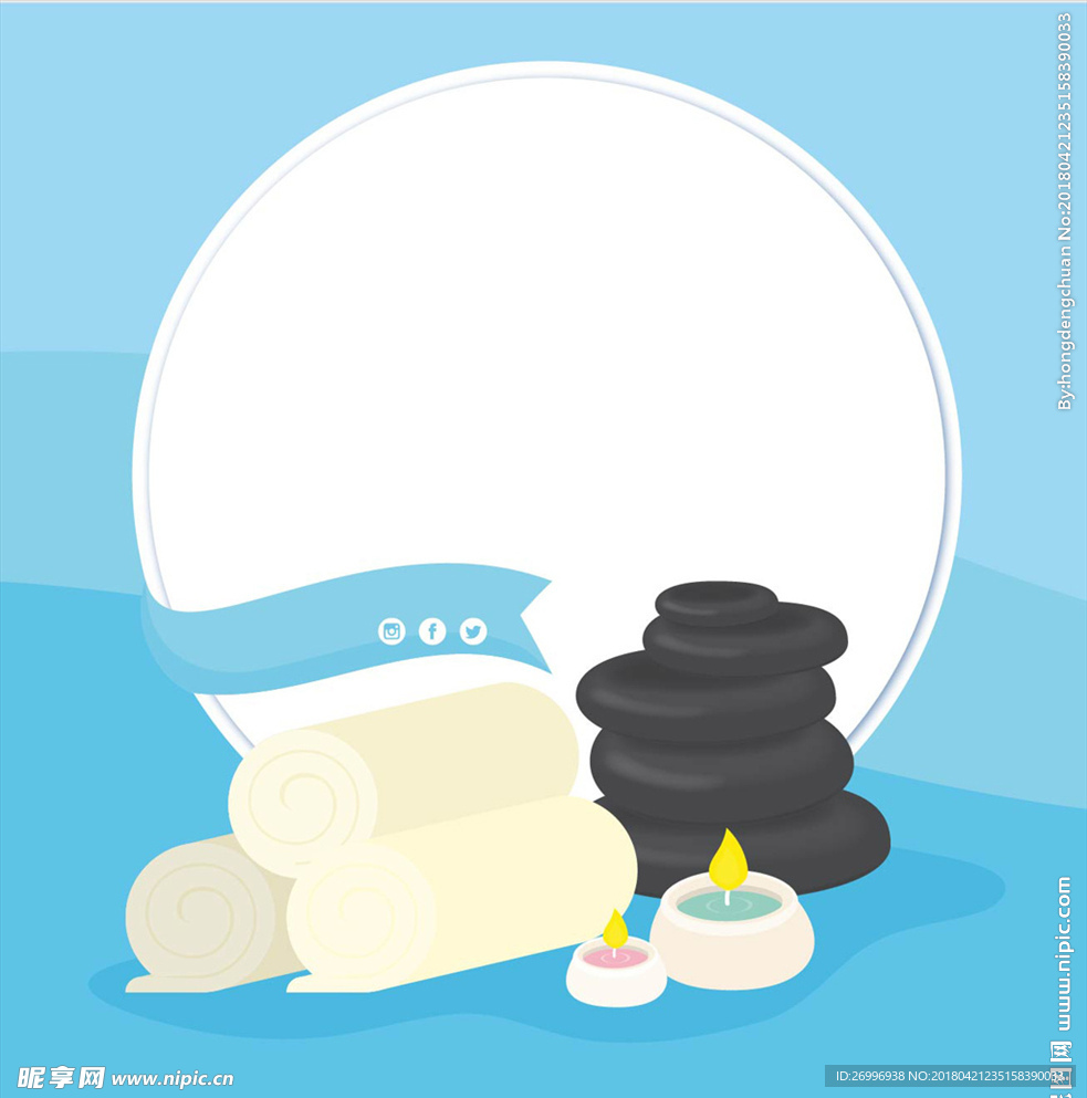 矢量卡通手绘SPA