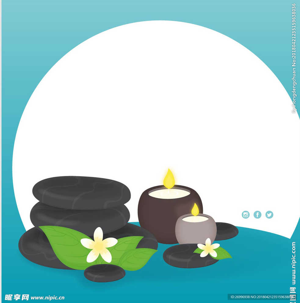 矢量卡通手绘SPA