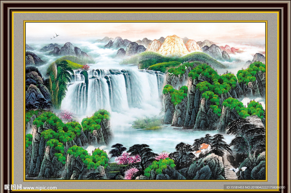国画山水