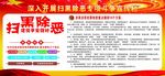 扫黑除恶宣传栏