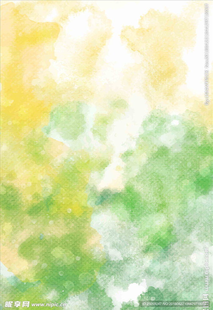 彩色水墨背景