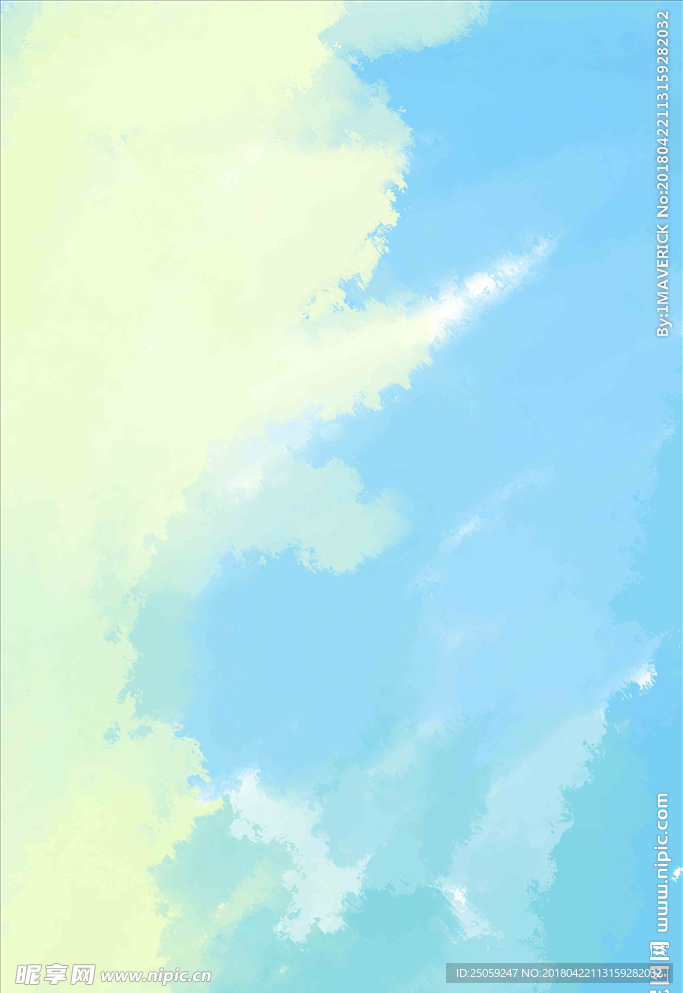 彩色水墨背景