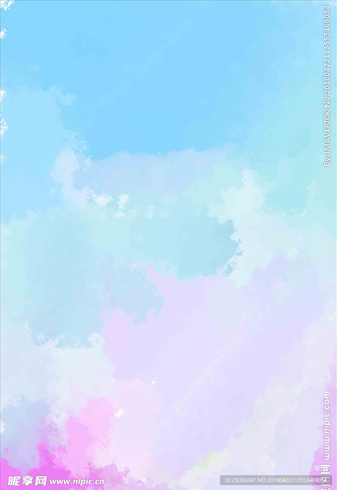 彩色水墨背景