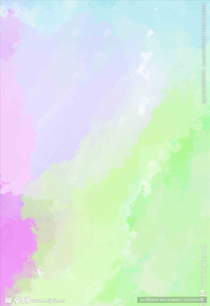 彩色水墨背景