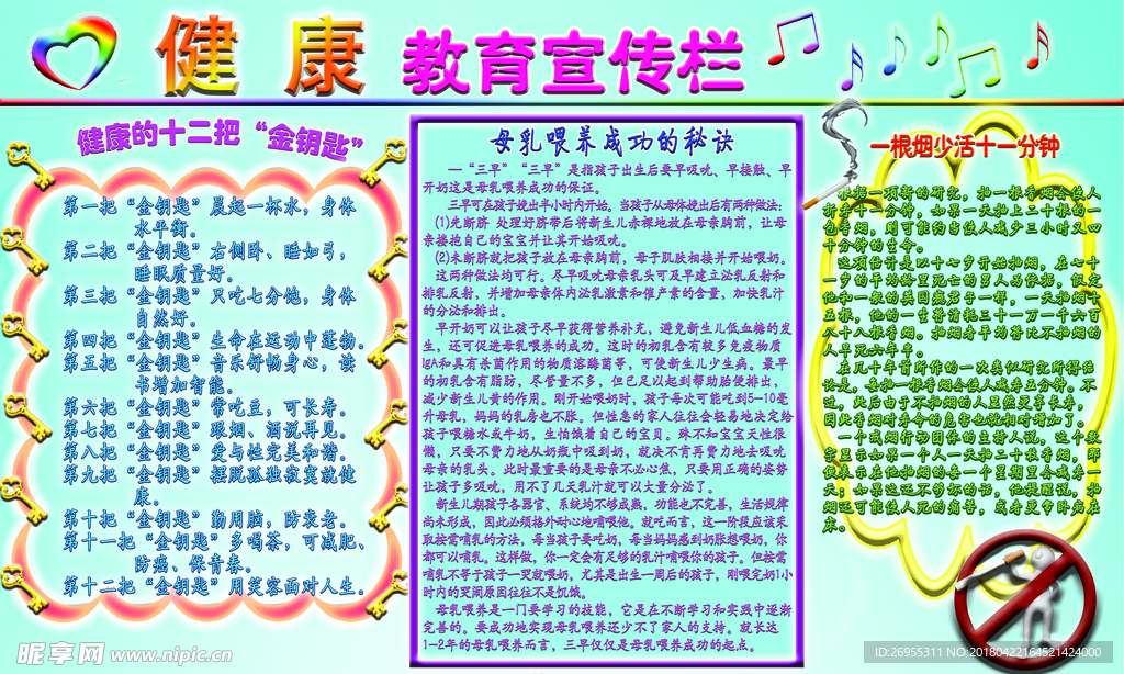 健康教育宣传栏