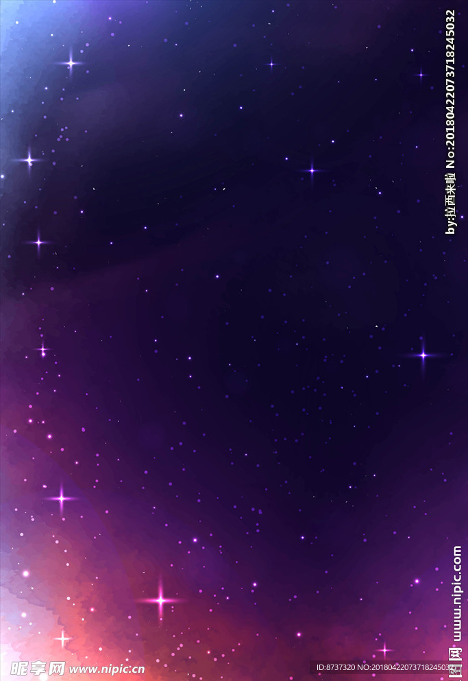矢量星空图片