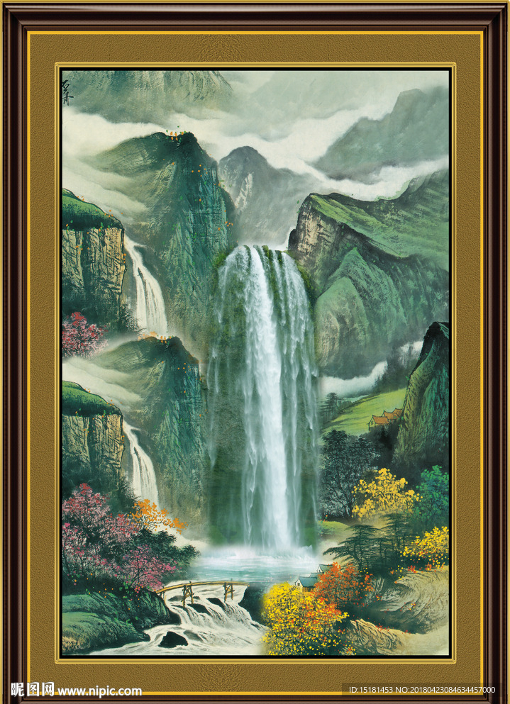 泰山山水