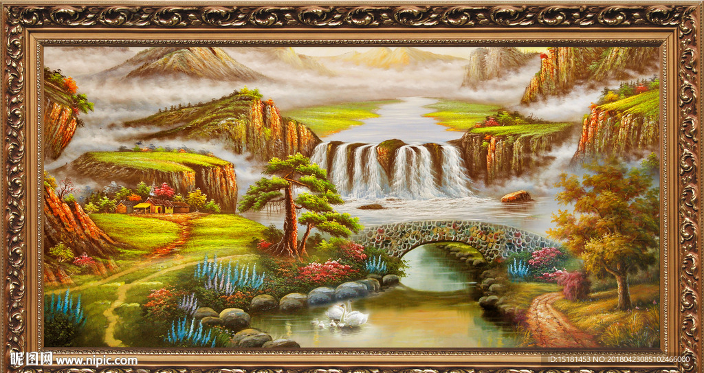 风景油画