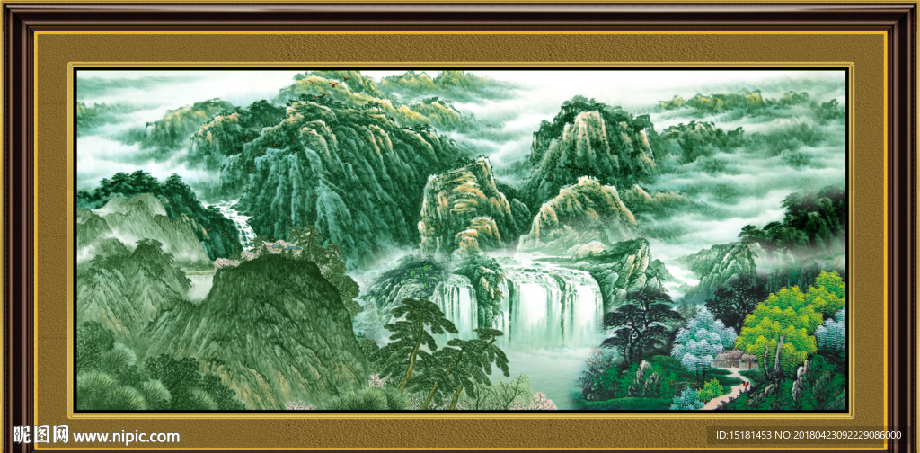山水国画
