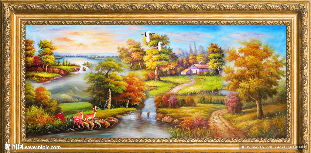 风景油画