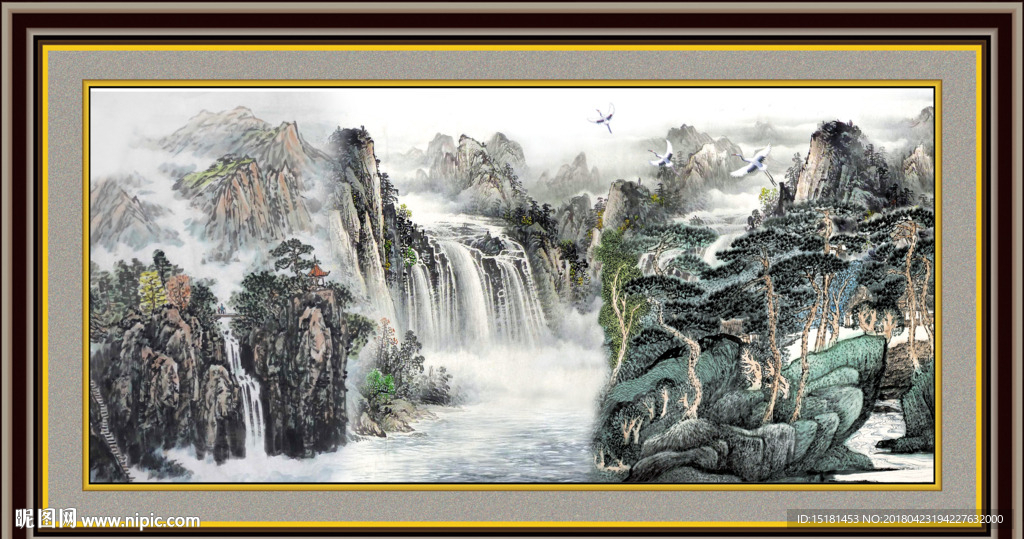 山水国画