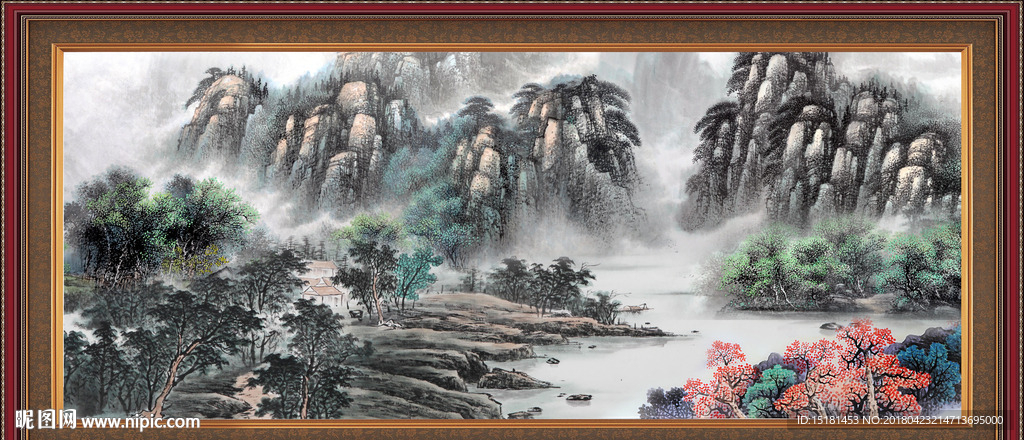 国画山水