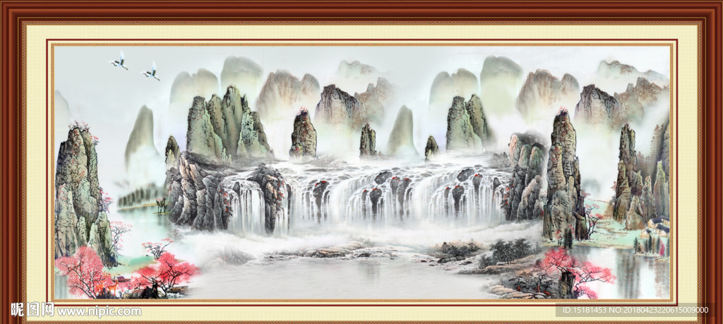 山水国画