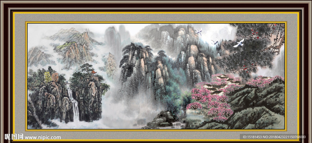 国画山水