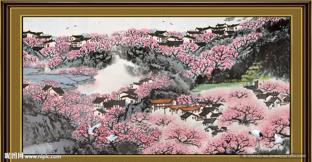 国画山水