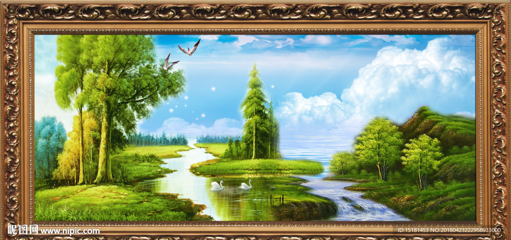 风景油画
