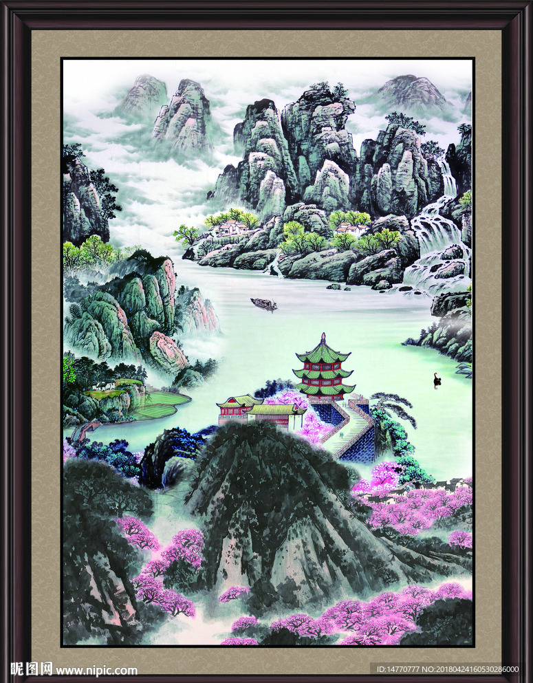 国画山水