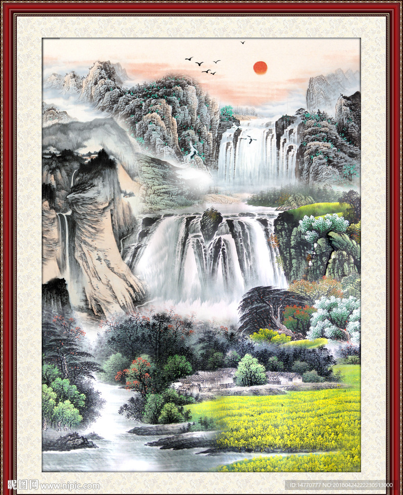 山水国画