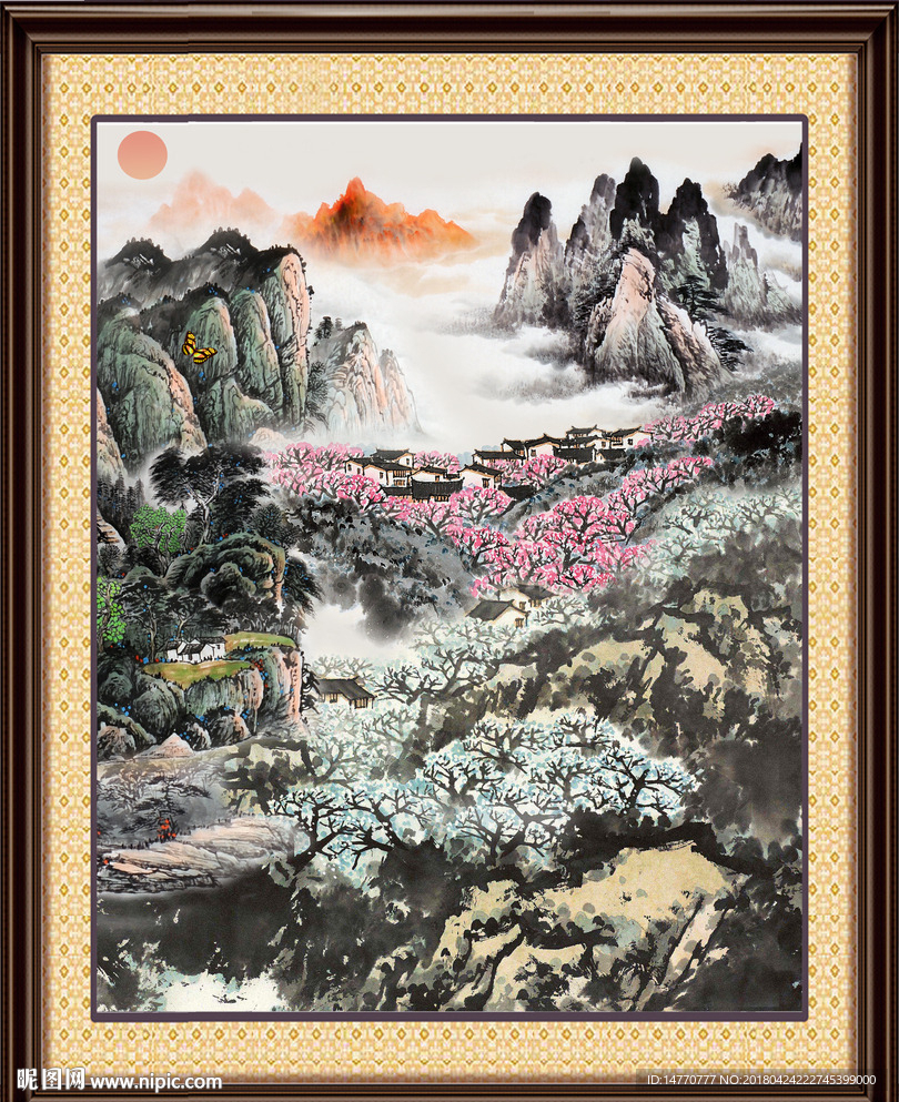 国画山水