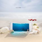 海边