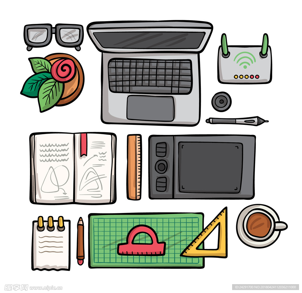 科技标签 科技素材 办公素材