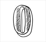 简笔画数字图片