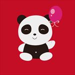 可爱熊猫图片