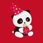 可爱熊猫图片
