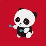 可爱熊猫图片