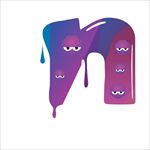 水晶格子字母设计