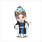 京剧卡通人物