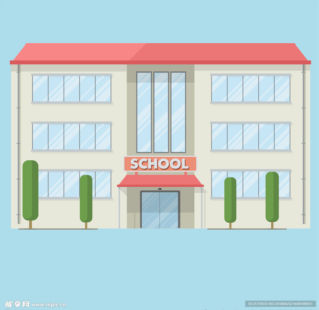 卡通学校
