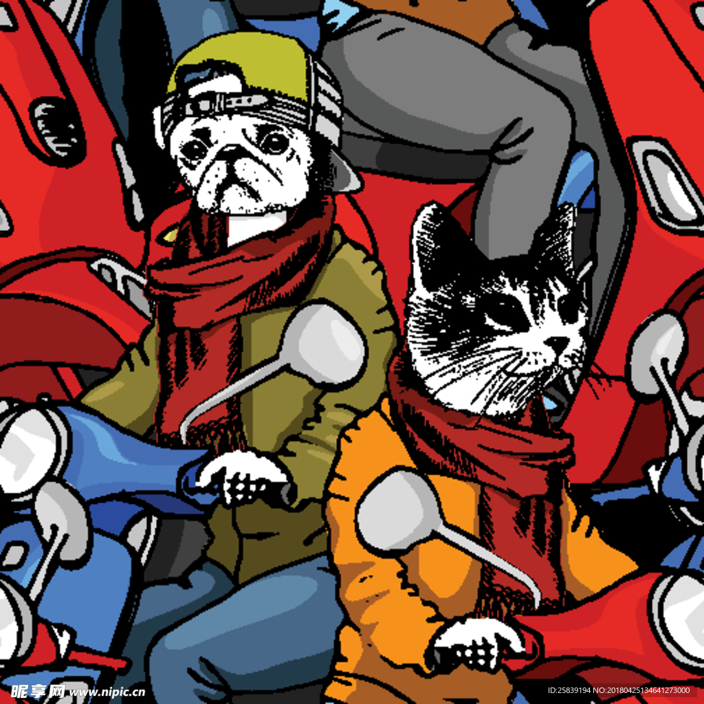 都市猫狗