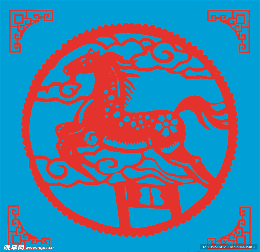 马剪纸