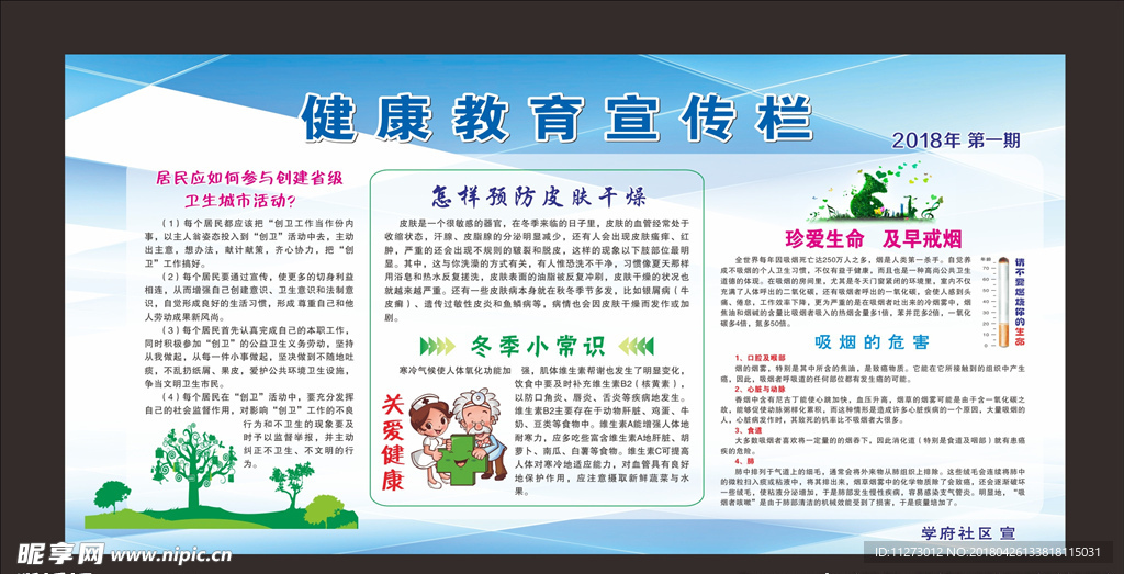 健康教育宣传栏