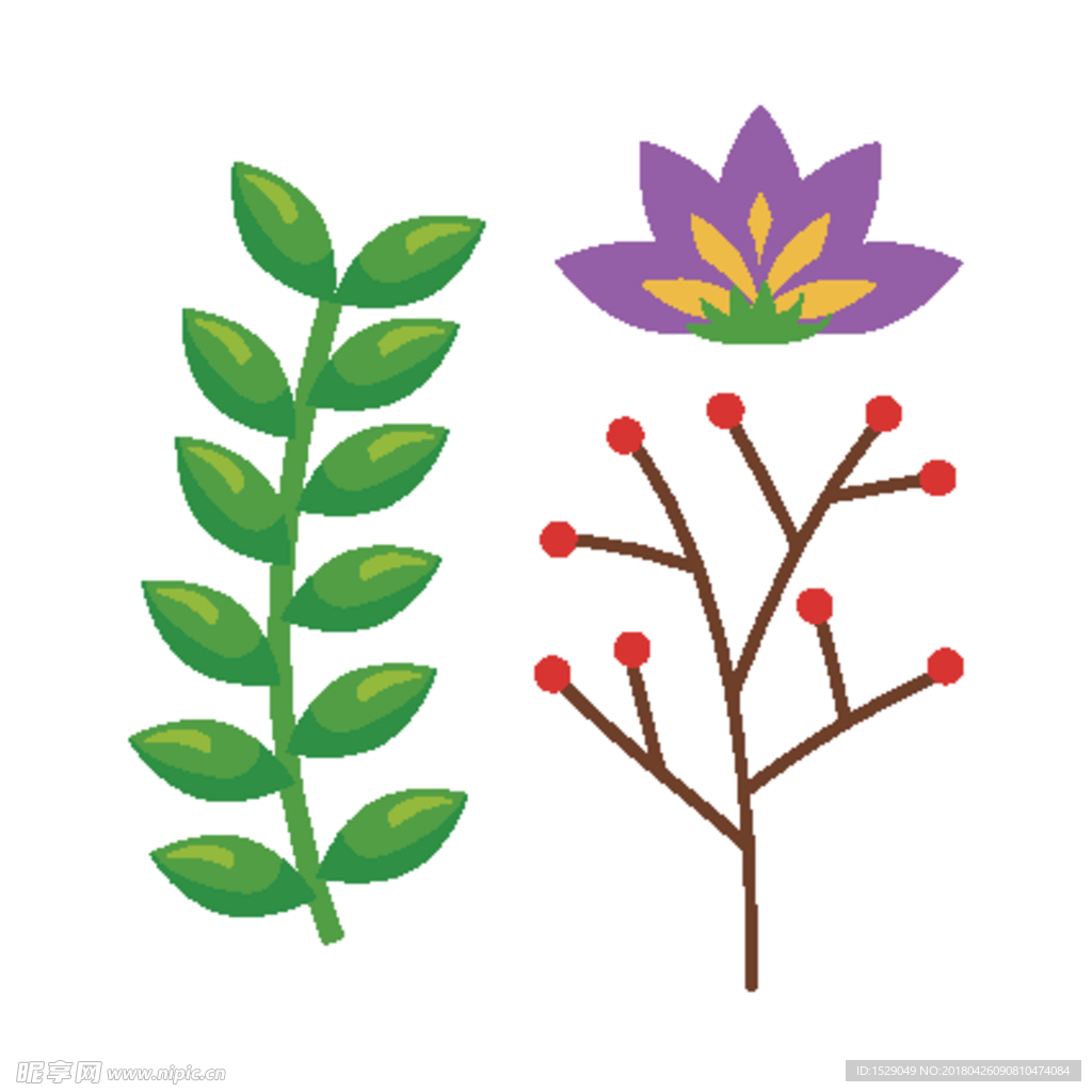 手绘花卉