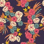 植物无缝印花图案