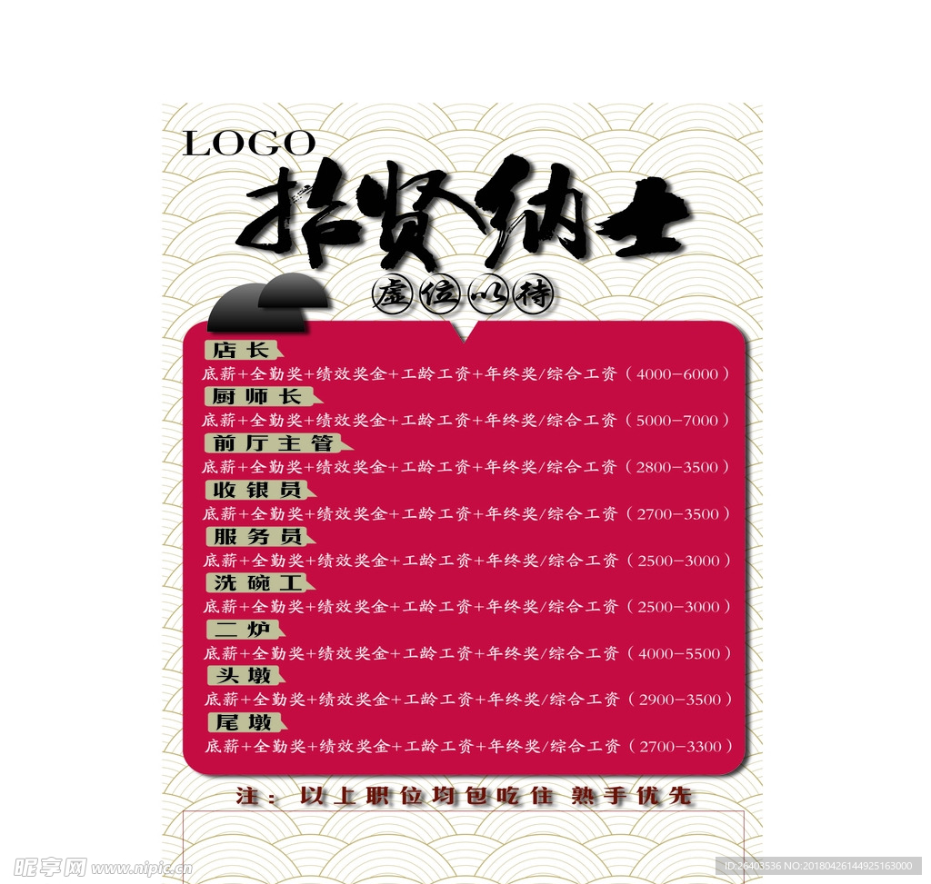 招聘海报