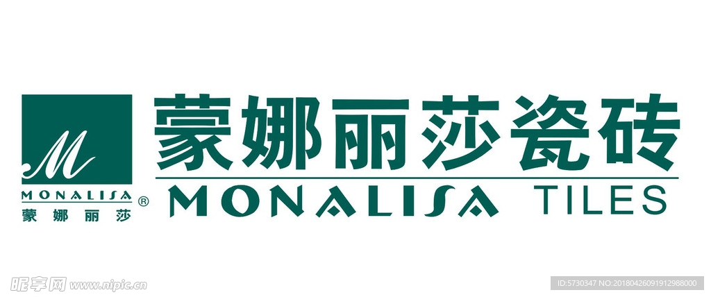 蒙娜丽莎瓷砖 logo  家居