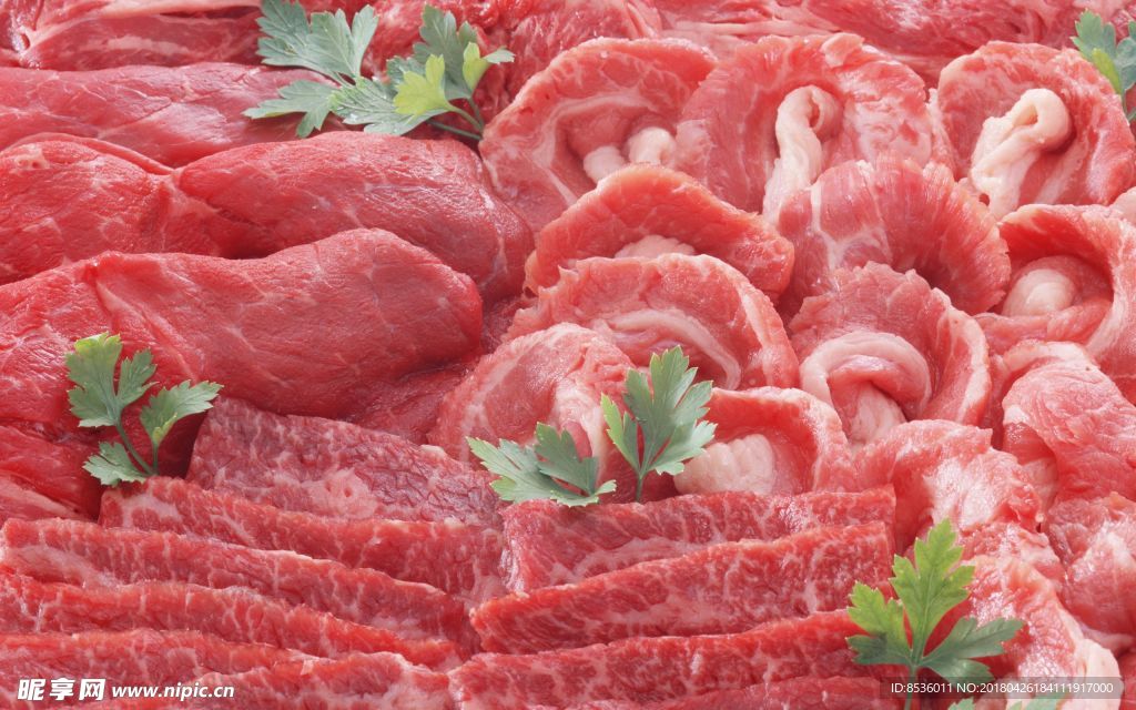 肉片 肉块 猪肉 牛肉 生肉