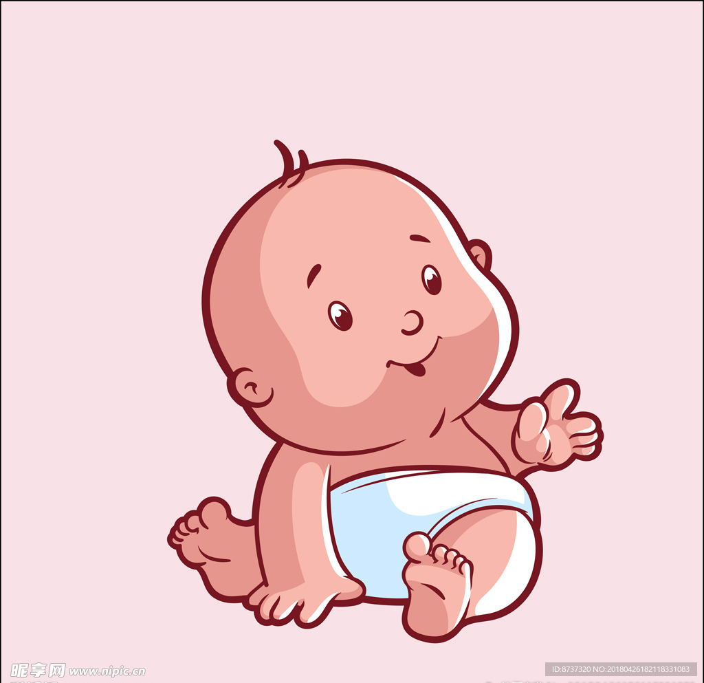 卡通宝宝图片
