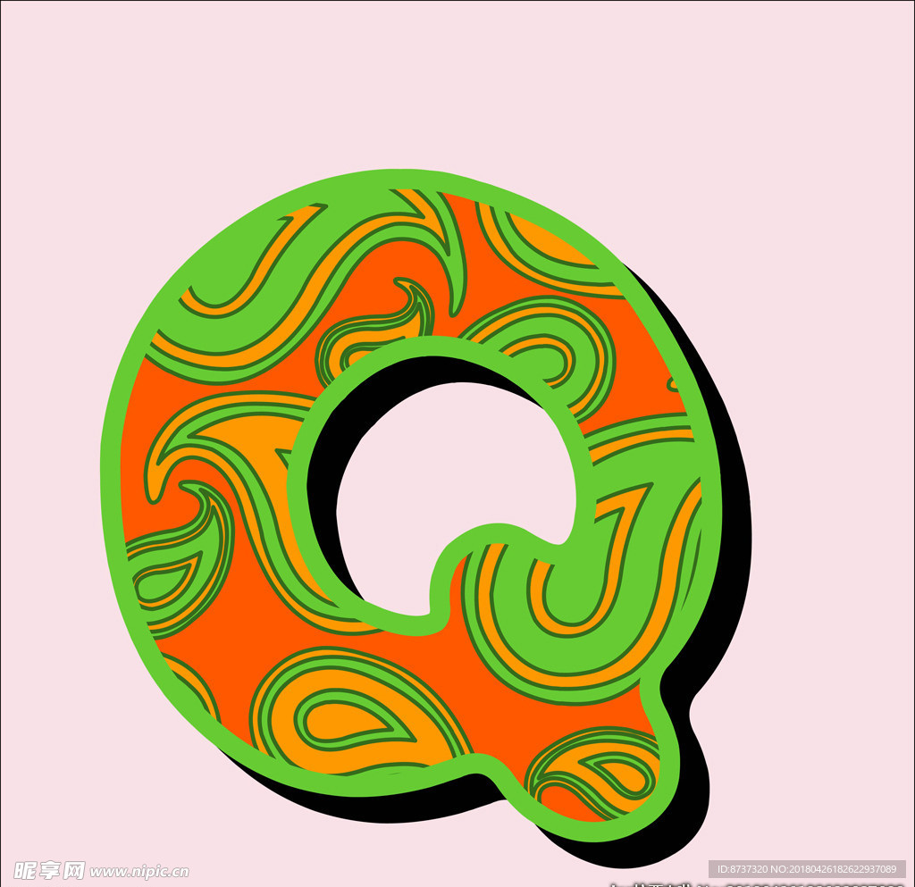 创意字母图片