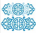 蒙古族 雕刻装饰图案