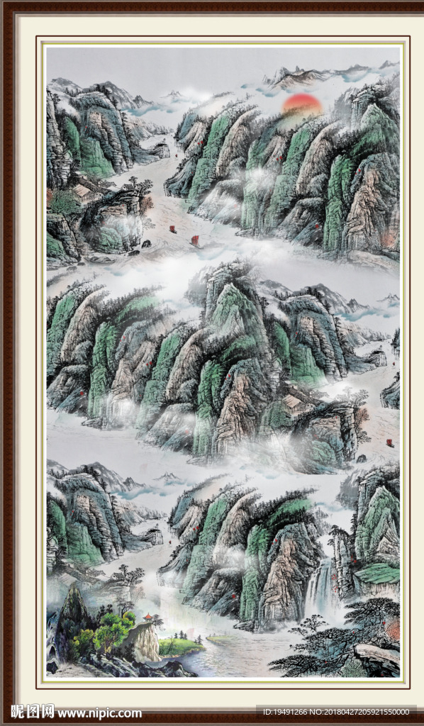 山水画