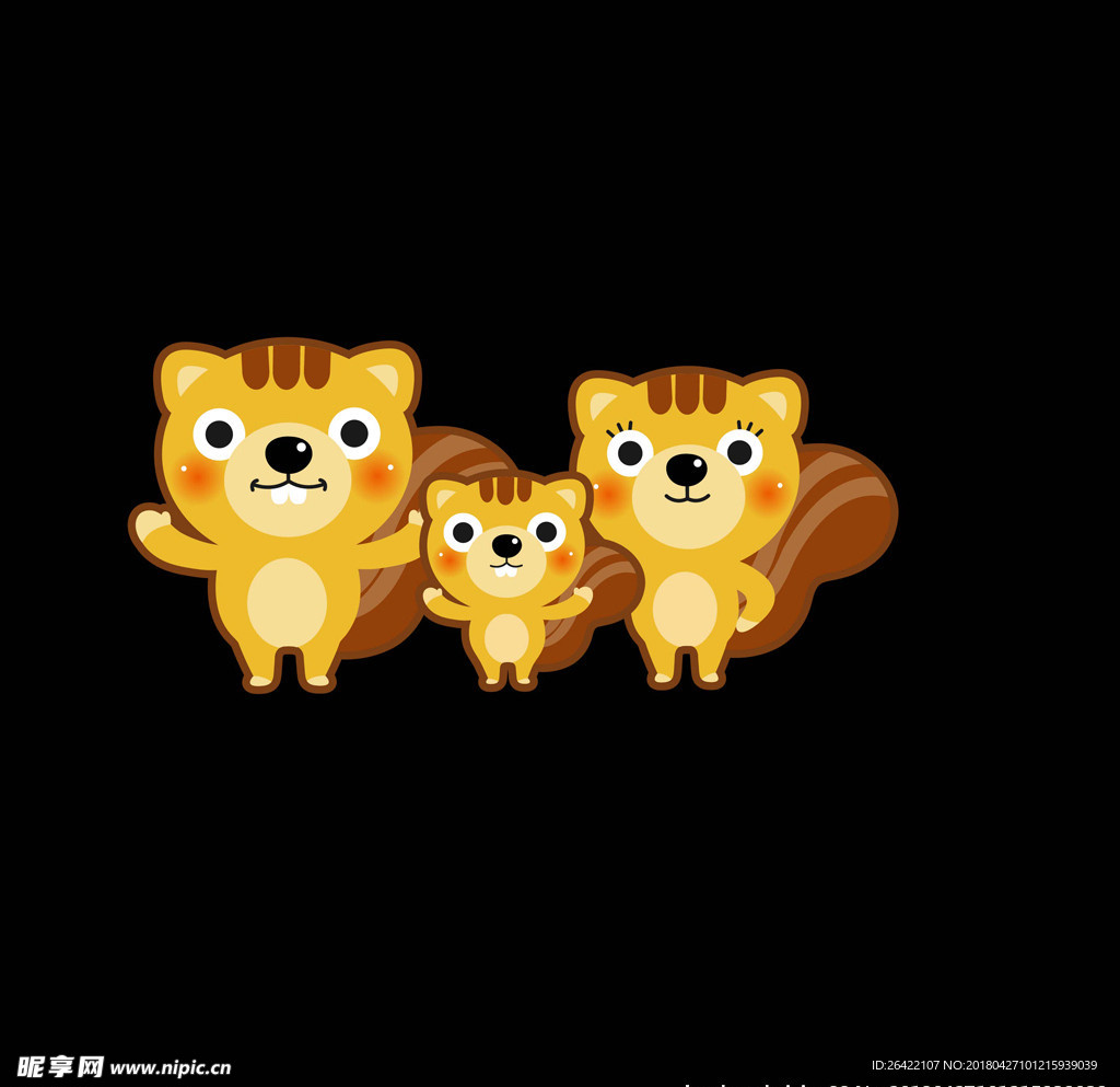 卡通动物