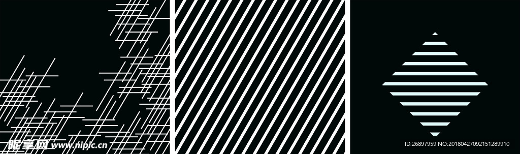 条纹 海报 黑白 设计 背景